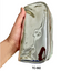 Bolsa Organizadora de Maquillaje de Viaje de Metal Plateado Kingsley TC-502