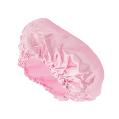 LA Indulgence Waterproof Shower Cap - Pink