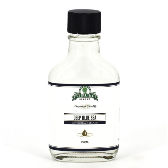 Colección de Afeitado Deep Blue Sea de Stirling Soap Co.