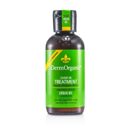 Traitement sans rinçage DermOrganic avec huile d'argan biologique - 4 oz