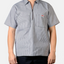 Ben Davis Short Sleeve Stripe 1/2 Zip Shirt