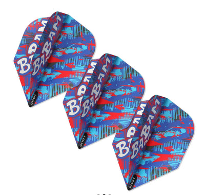 Bradley Brooks Gen 2 Small Standard Dart Flight Set - Enhanced Performance - Korvel