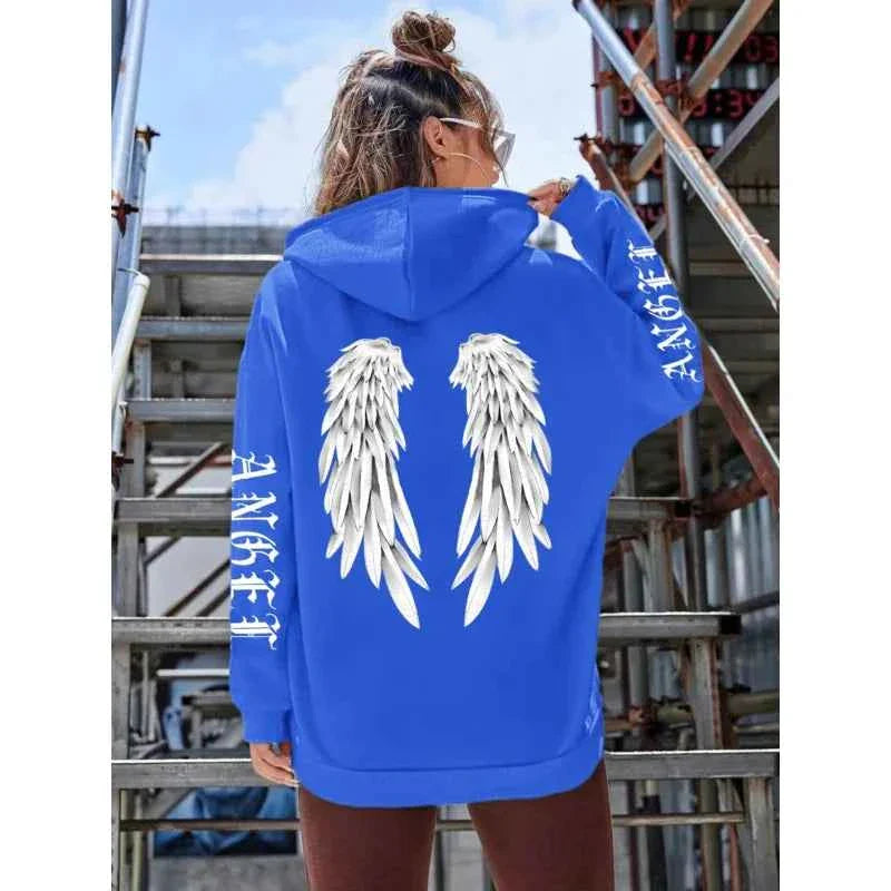 Sweat à capuche Femme Ailes d'Ange