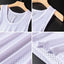Camiseta sin mangas de seda helada para hombres para una comodidad máxima