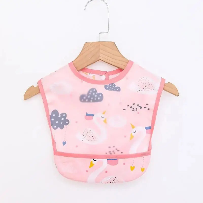Bavoir imperméable à manches longues premium pour enfants