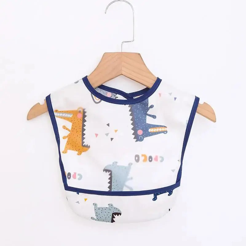 Bavoir imperméable à manches longues premium pour enfants