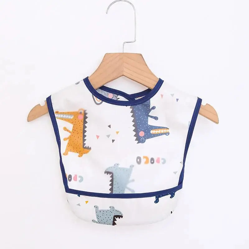 Bavoir imperméable à manches longues premium pour enfants