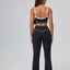 FlareLift Yoga Set: High-Waist Pants & Backless Bra