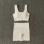 Seamless Yoga Set: Bra & Shorts - 2PCS