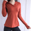 BreatheFit Sudadera de Yoga de Manga Larga para Mujer