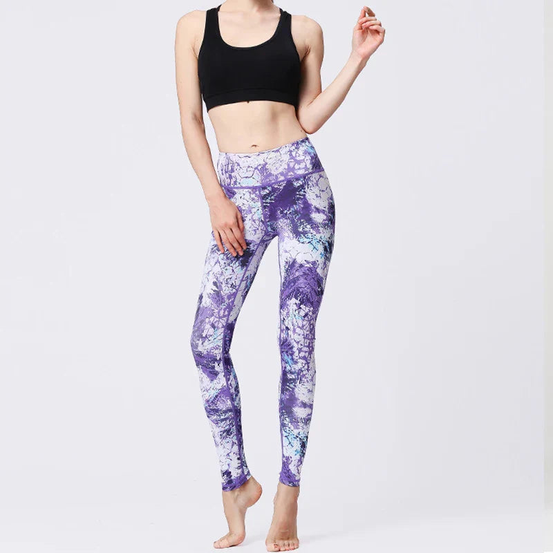 Pantalones de Yoga de Cintura Alta para Mujeres