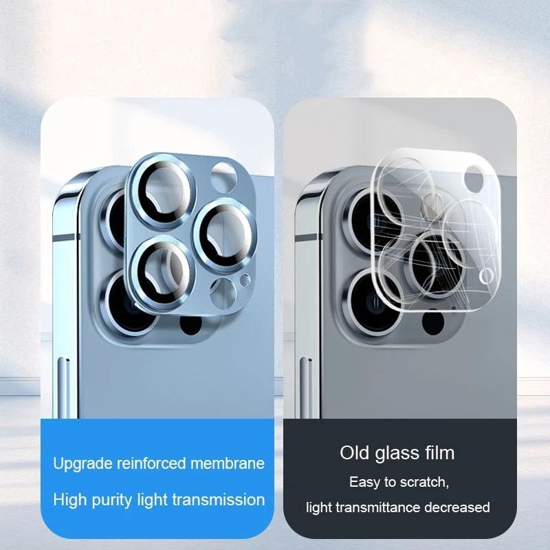 Protecteur d'objectif de caméra premium pour iPhone 14/13/12/11
