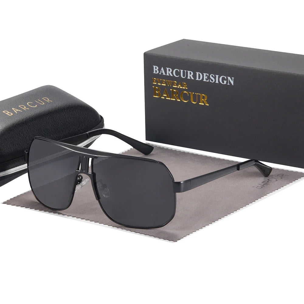 Lunettes de sport polarisées BARCUR pour hommes - Protection UV400