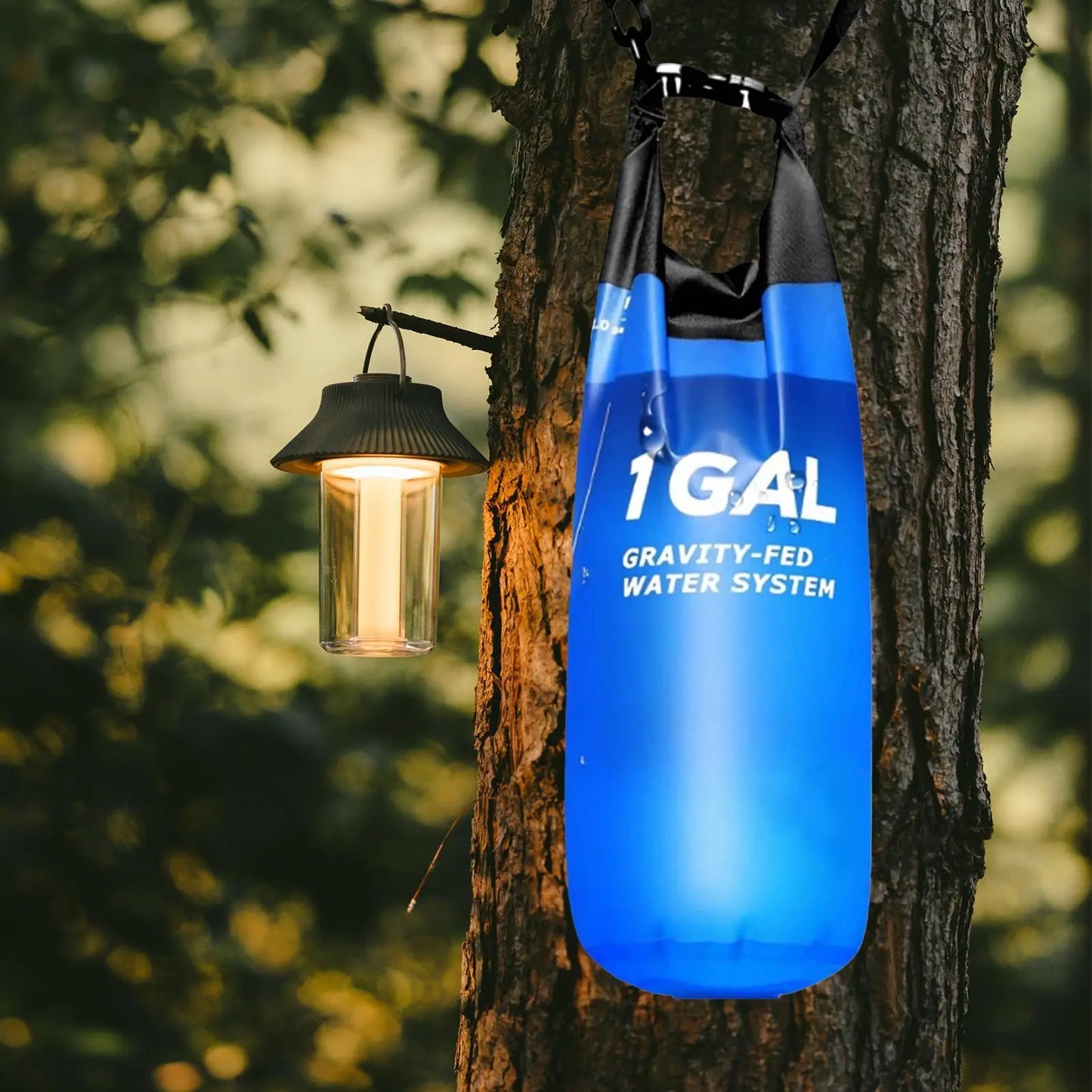 Filtre pliable AquaGuard : Pureté et hydratation portables