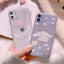 Coque de téléphone mignonne avec un chien cartoon pour iPhone - Élégante et protectrice
