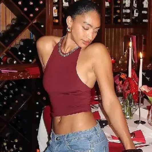 Ensemble de débardeur de yoga à halter et de shorts de cyclisme pour femmes