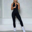 Mono sin mangas con cremallera para mujer para ropa activa