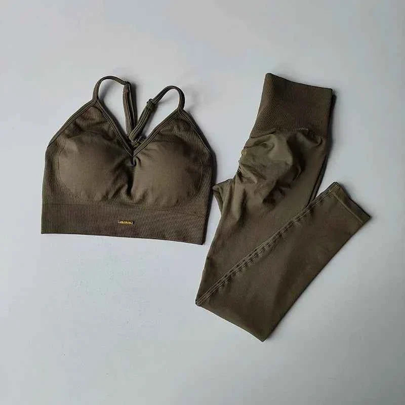 Traje de Actividad de Cintura Alta para Mujeres