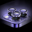 Premium 9H Tempered Glass Camera Lens Protector with Metal Ring for iPhone 14 & 13 Series - Korvel