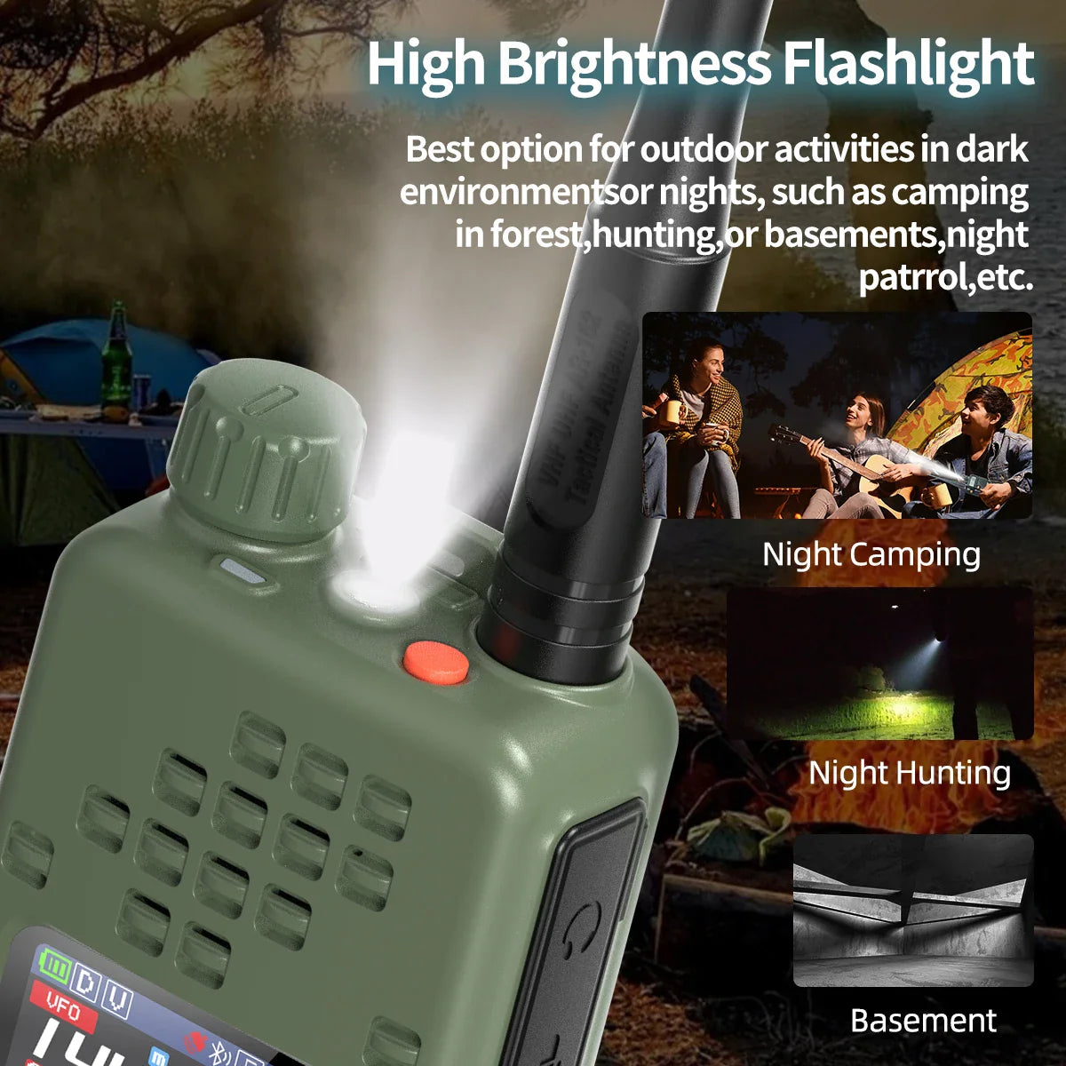 BAOFENG AR-152 PRO 10W GPS Bluetooth Radio Bidireccional