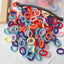 Colorful Kids Elastic Hair Bands - 20/50pcs Set