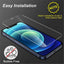 Premium Tempered Glass Screen Protectors for iPhone - 4 Pack
