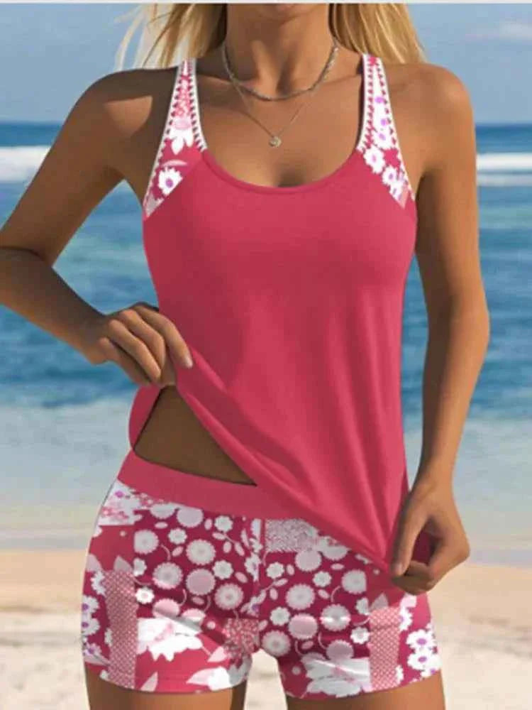 Circyy Women Floral Bikini Set - Summer Swimwear