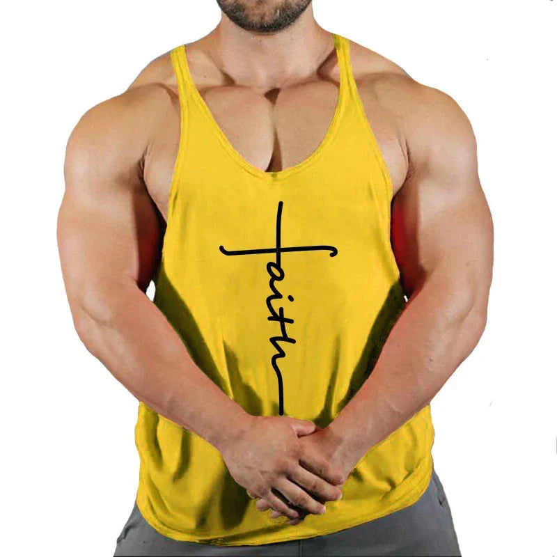 Camiseta sin mangas premium para hombres, ideal para entusiastas del fitness