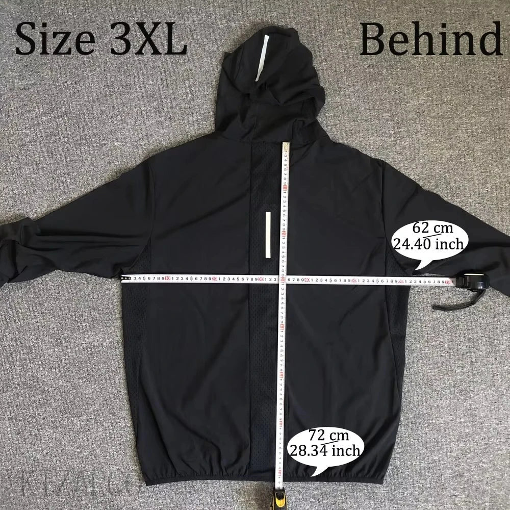 Veste de course à capuche premium