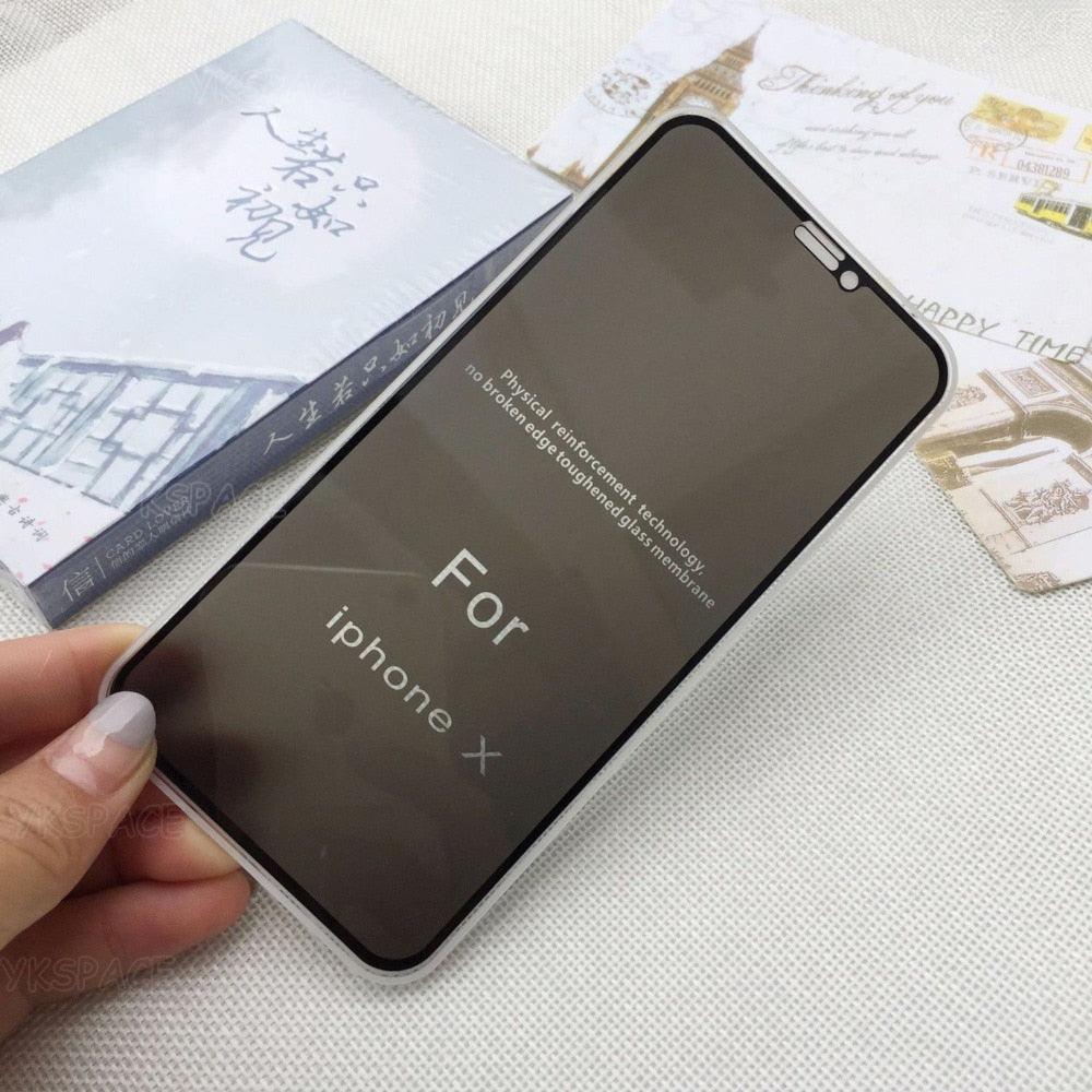 Protecteur d'écran en verre trempé premium pour iPhone