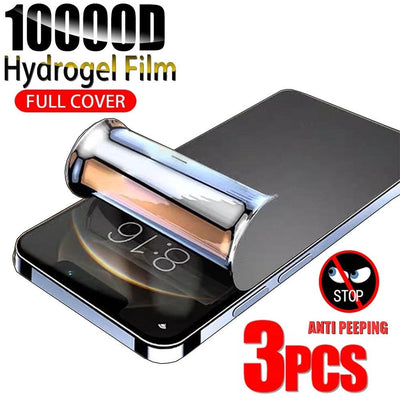 3-Pack Privacy Screen Protector for iPhone Models