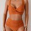 Black Elegance Push-Up Cross Bikini Set
