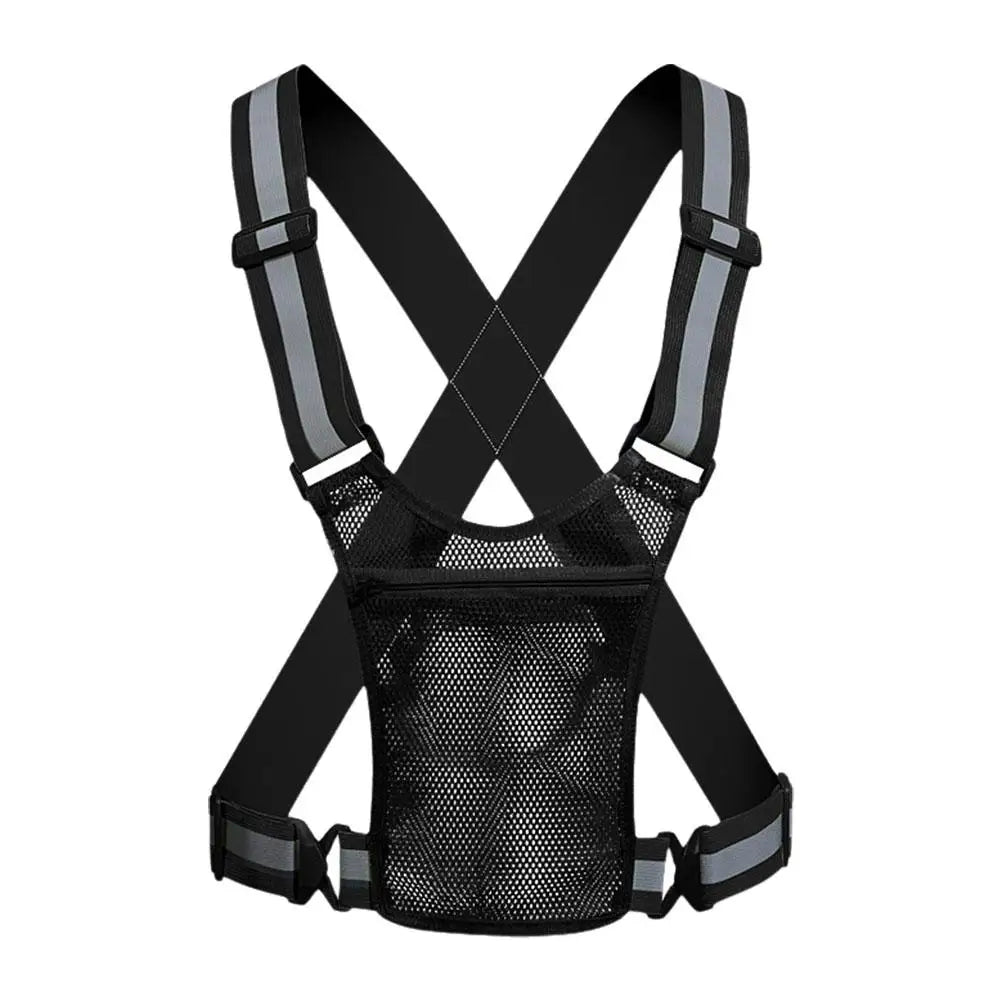 NightSafe Reflective Vest for Outdoor Sports