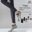 Chaussettes de yoga anti-dérapantes à cinq doigts pour femmes