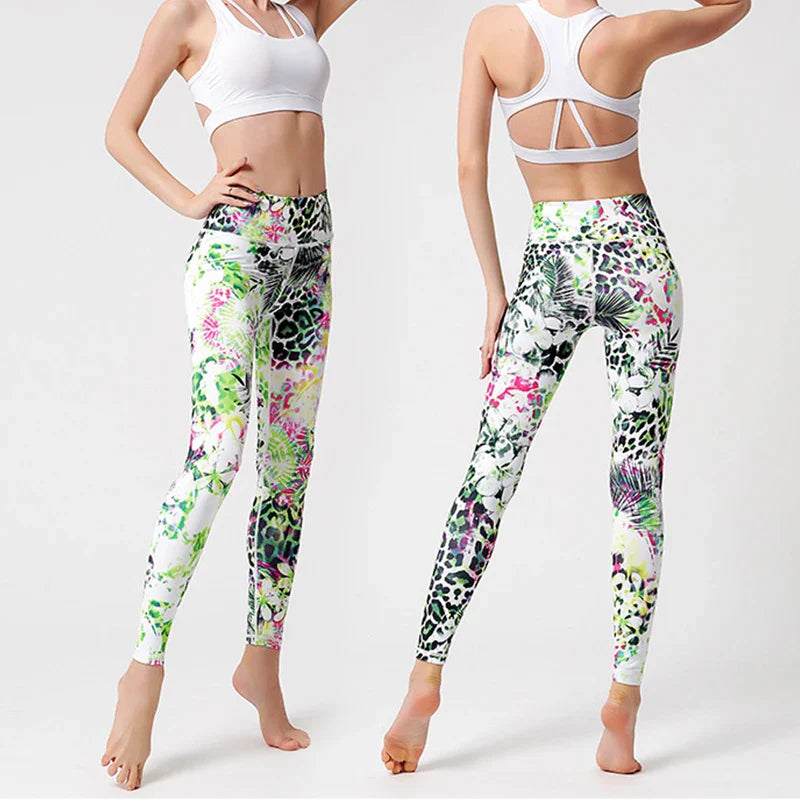 Pantalones de Yoga de Cintura Alta para Mujeres