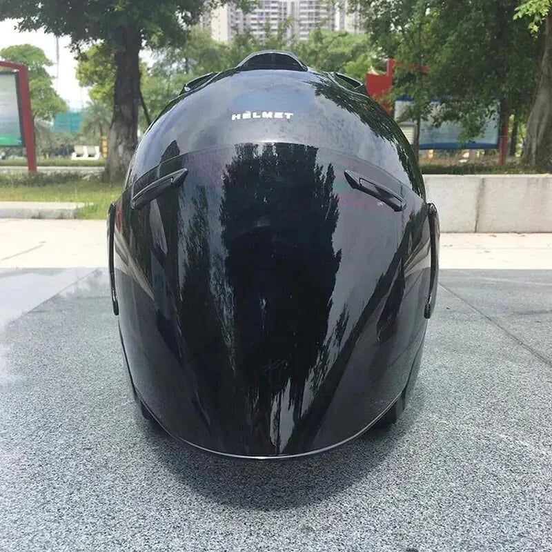 Casco de Moto Half Premium para Conductores Estilosos