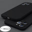 Coque en silicone premium pour iPhone 13 Pro Max et 12 Mini