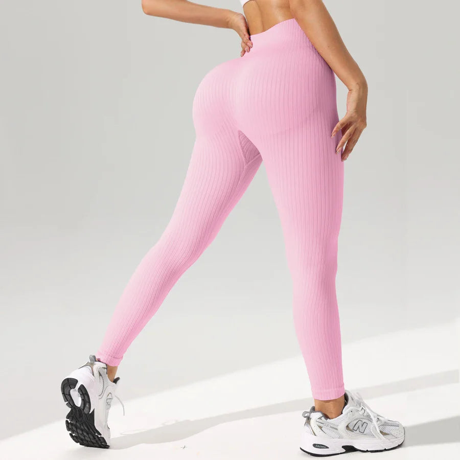 Seamless High-Waisted Yoga Leggings
