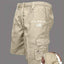 American Flag Eagle Cargo Shorts - Multi-Pocket