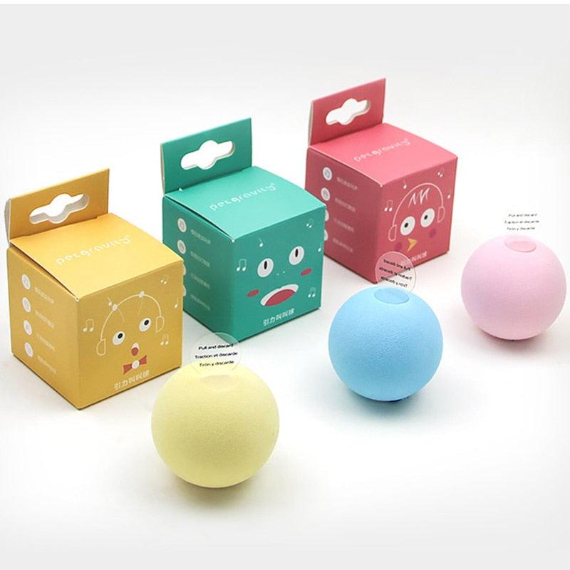 Pelota Interactiva para Gatos con Sonido - 3 Colores