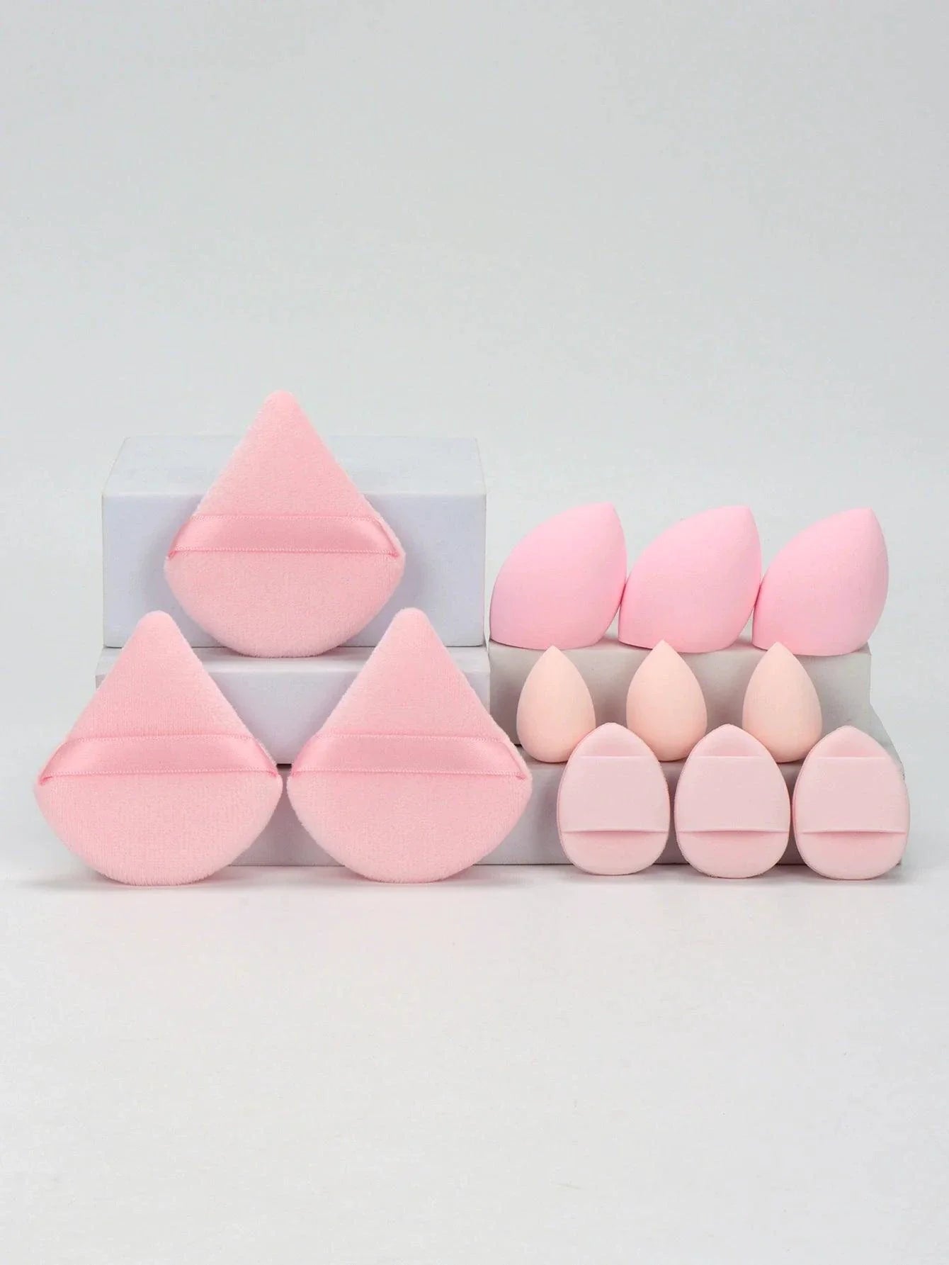 Juego de 12 Esponjas de Maquillaje Multiusos