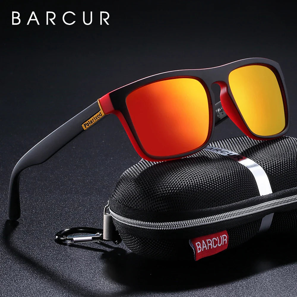 BARCUR Men's Polarized Driving Sunglasses with UV400 Protection