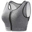 Plus Size Front Closure Sports Bra Tank Top