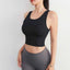 Women's Sport Fixed Chest Pad Athleisure Bra