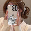 Customizable Cute Cat Phone Case for iPhone 11-14