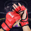 Guantes de Boxeo de Cuero de Mitad de Dedo Premium