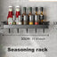 Wall-Mounted Spice Rack Organizer