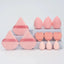 Ensemble de 12 éponges à maquillage polyvalentes