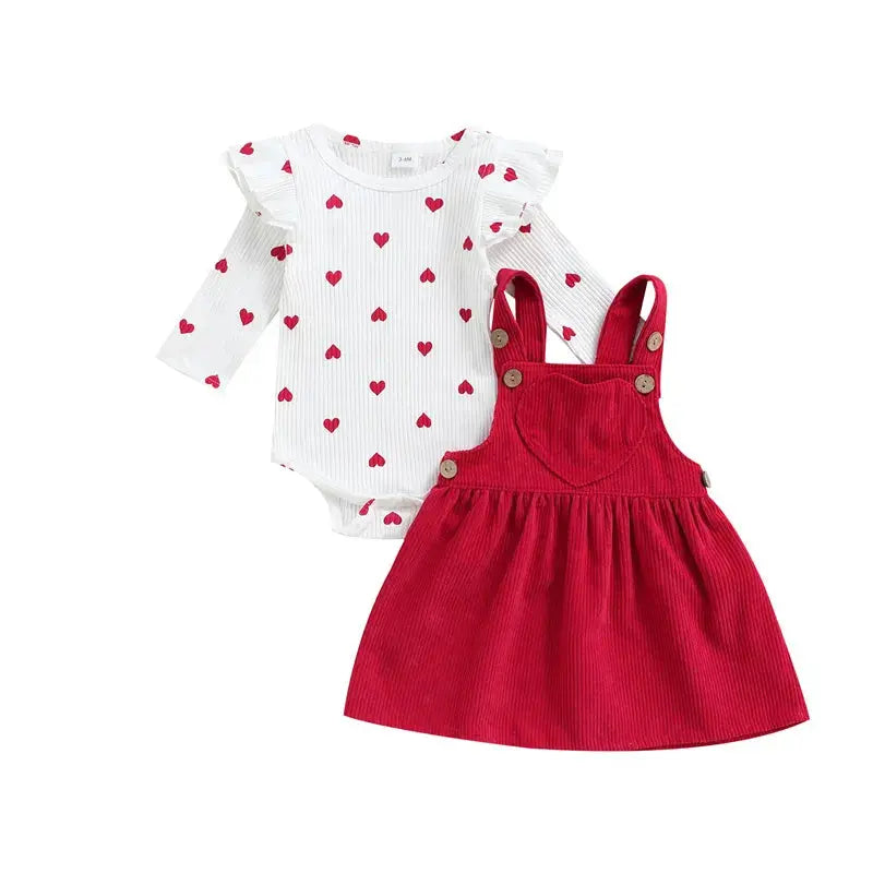 Baby Girl Valentine's Day Heart Dress