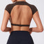 Crop Tops de Yoga Premium de Secado Rápido para Ropa Deportiva